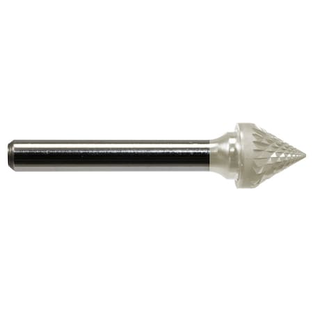 1/2x7/16x1/4x2-3/16 60° Included Cone Doublecut, PowerZ